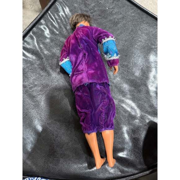 Ken Doll Prince Charming Outfit Royal Blue Purple Velvet Costume‎ Clothes - Picture 2 of 2